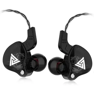Gaming Earbuds with Mic,Universal 3.5mm HiFi Sport Headphones in Ear Earphone for Running with Microphone Headset Music Earbuds (with mic, Black)