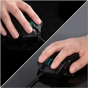 Redragon M908 RGB LED Wired Gaming Mouse, 18 Programmable Mouse Buttons