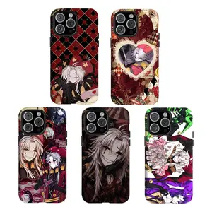 Y-Cute The Freeeak C1rcus J0ker Phone Case,Having good protective properties,for iPhone 16 15 14 13 12 11 17Pro Max,for Samsung S25 S24 S23 S22 Ultra,Protective Cover,give her/him a gift for Christmas and Th