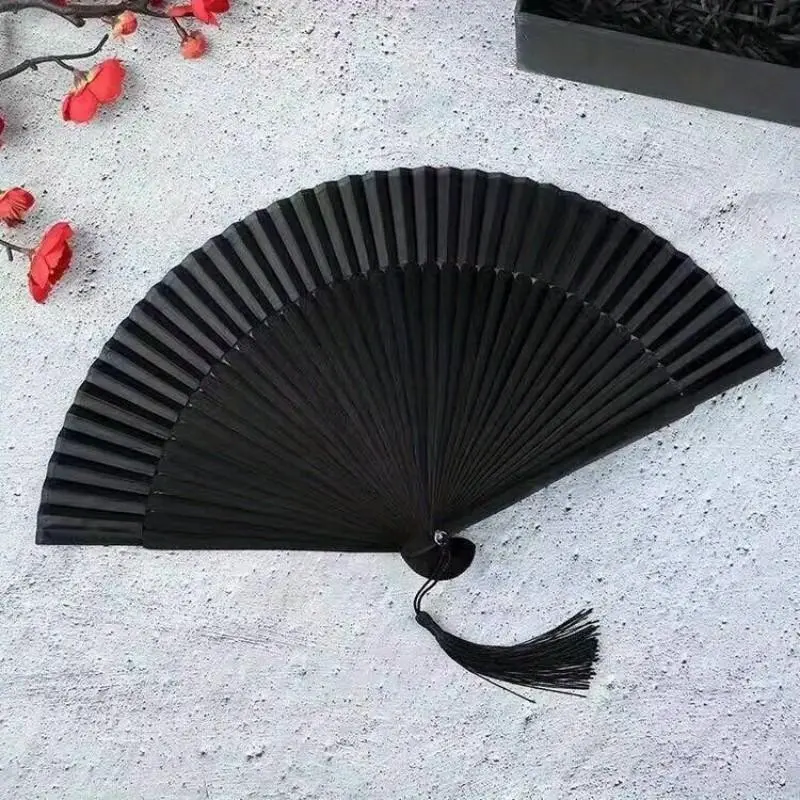 1pc Fan for Jk Photography, Lolita Style Street Fashion, Vintage Folding Fan, Plastic Fan, Hanfu Dance, Traditional Chinese Fan, Hand Fan