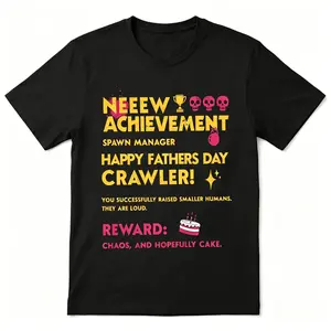 Dungeon Crawler Carl T-Shirt, New Achievement Father's Day Sweatshirt, DCC Fathers Gift, Matt Dinniman LitRPG Hoodie, Bookish Merch