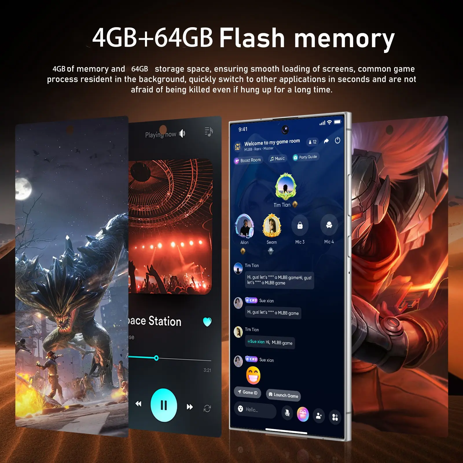 High-Definition Front and Back Cameras, Fashionable 6.75-Inch Large Screen,Stylus Phone, 4+64GB, Expandable Memory, 4000mah Battery, Android System