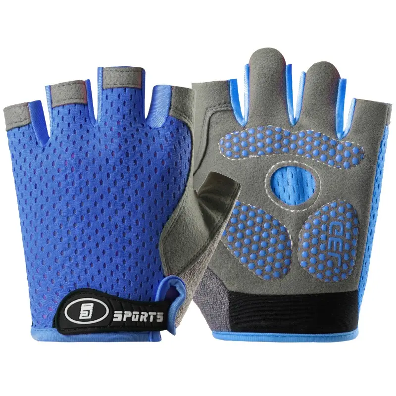 Summer Outdoor Gloves for Boys and Girls, Cycling Gloves D712, Suitable for Ages 2-12, Hiking and Sports Activities