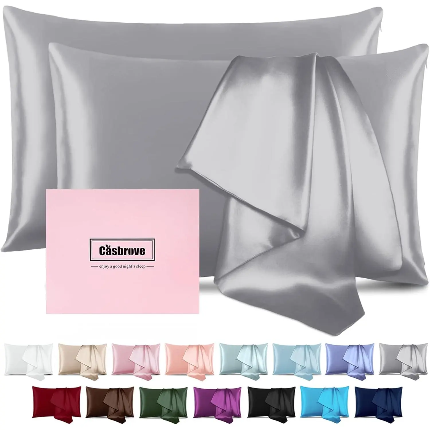 Silver Gray-2pcs