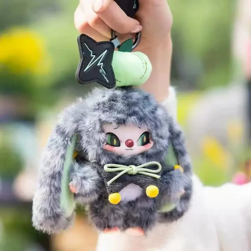 Genuine SIINONO-Mood On Service Viny Plush Doll Serise Blind Box Plush Keychain, Trendy Toy Gift, Collectible Souvenir