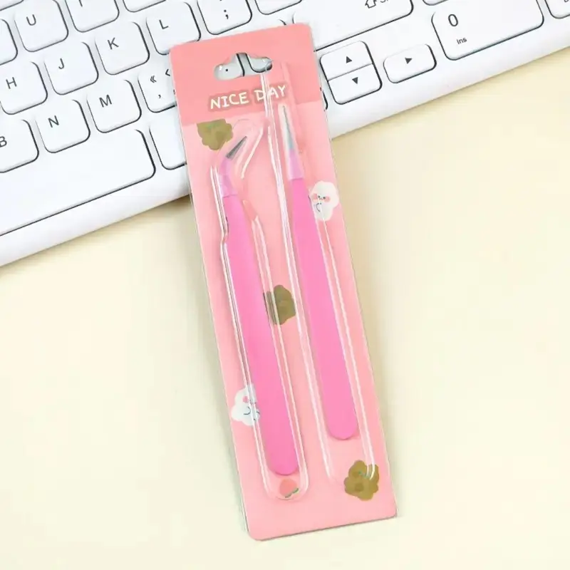 Soft Macaron Precision Tweezers Set, Ideal for Bullet Journals, Scrapbooks, Planner Decor, DIY Crafts, Stationery Gifts