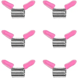 Spring Bead Clamps Stoppers  Making Creative Line Wire End Soft Flex Beads Cord Clips Carbon Steel 6 Pack Large with  Handles Repeated Use  Making Tool  Bead from Falling