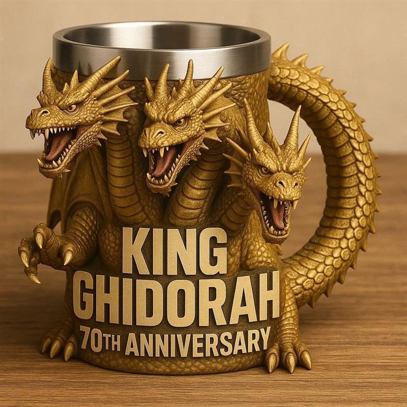 Godzilla 70th Anniversary Resin Mug