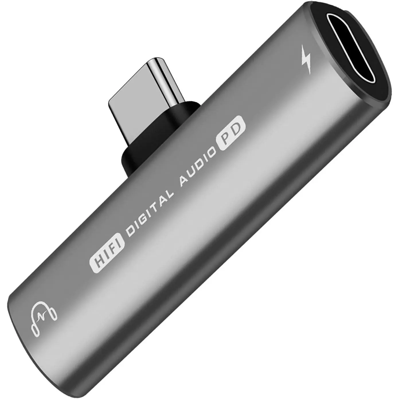 2 in 1 USB C to 3.5mm Headphone Audio and Charger Adapter Support with iPhone 17 16 15 Pro Max Plus, Galaxy S24 S23 S22, Pixel 9 8 7