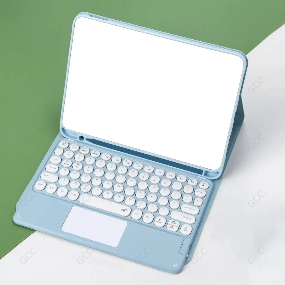 Magnetic Keyboard Case, Tablet Keyboard Cover for iPad 8 9 7th Gen 10.2 Inch, PU Leather Case for iPad Air 4 5 6 10.9 2022 10th 11th Gen, Touchpad Keyboard for iPad Pro 11 10.5