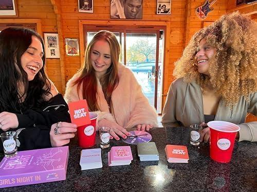 Girls Night in  200 Card Hilarious Drinking  for Adults | Fun Bachelorette Party , Girls Trip, Bridal Shower & Birthday Party Card