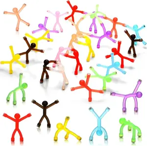 10 Pack Mini Magnetic Human Figure Fidget Toys for Kids & Adults, Sensory Building Magnets for Anxiety & ADHD Relief, Portable Travel Road Trip Essentials, Decor Fridge Magnets, Summer Vacation Party Favors, Birthday Gifts for Toddlers & Teens summervibes