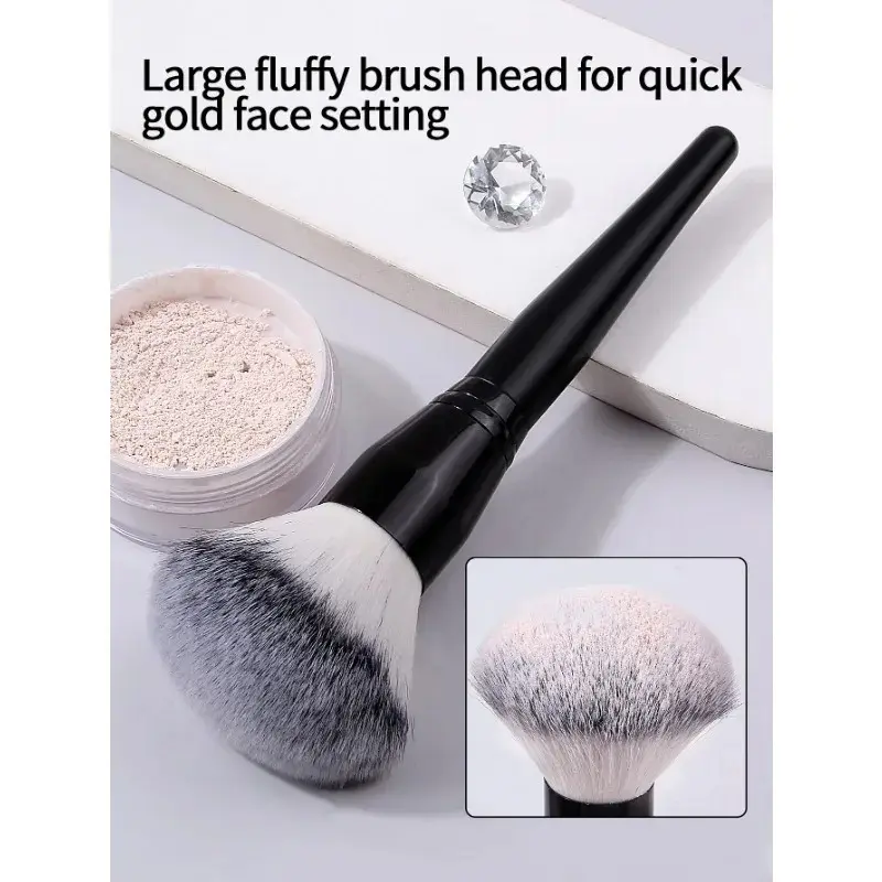 1Pcs Professional Powder Brush Super Soft Large Fluffy Loose Powder Blush Brush Makeup Tool
