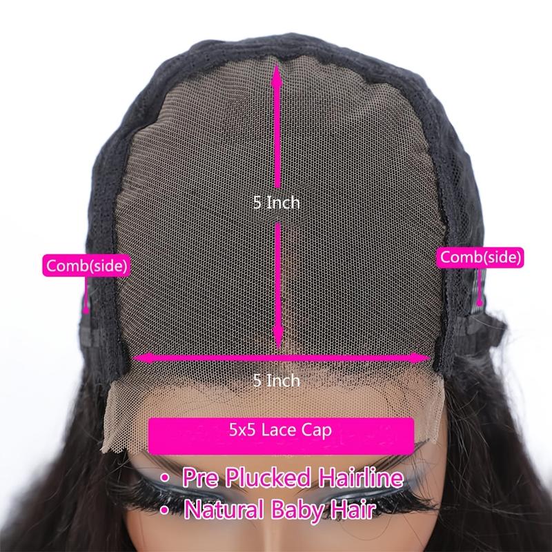 1pc Unisex 26 Inch Body Wave Lace Front Wig, 5x5 Glueless, Pre Plucked with Baby Hair, 200% Density, Sports Style, Black & Honey Blonde Ombre, 1b/30 Balayage Wig for Women