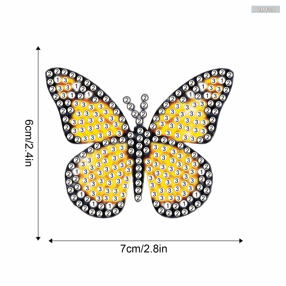 2D FLAT6Pcs 2D/Flat DIY Diamond Art Refrigerator Magnet Diamond Painting Fridge Magnets Crystal Sparkling Diamond Magnets Set for Refrigerator Mailbox Diamonds Painting Kits Includes All the Materials, Offering a Relaxing and Enjoyable Crafting Experience 2D FLAT6Pcs 2D/Flat DIY Diamond Art Refrigerator Magnet Diamond Painting Fridge Magnets Crystal Sparkling Diamond Magnets Set for Refrigerator Mailbox Diamonds Painting Kits Includes All the Materials, Offering a Relaxing and Enjoyable Crafting Experience