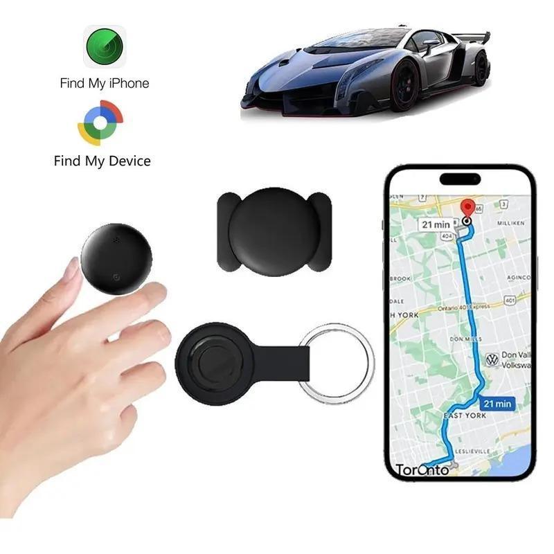 Tracker for Car,Mini Trackers Device withWeatherproofMagnetic case-No Monthly Fee-Best Hidden GPsTrackers,Anti-lost Device,Works with Vehicles,UndetectableGPS Tracke for Car, for iPhone, Airtag Pet, Dog, Bag