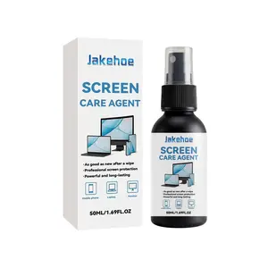 Screen Cleaner No Residue Fast Dry Anti-Static Dust Removal Gentle Formula, Universal for Mobile Phones and Computers