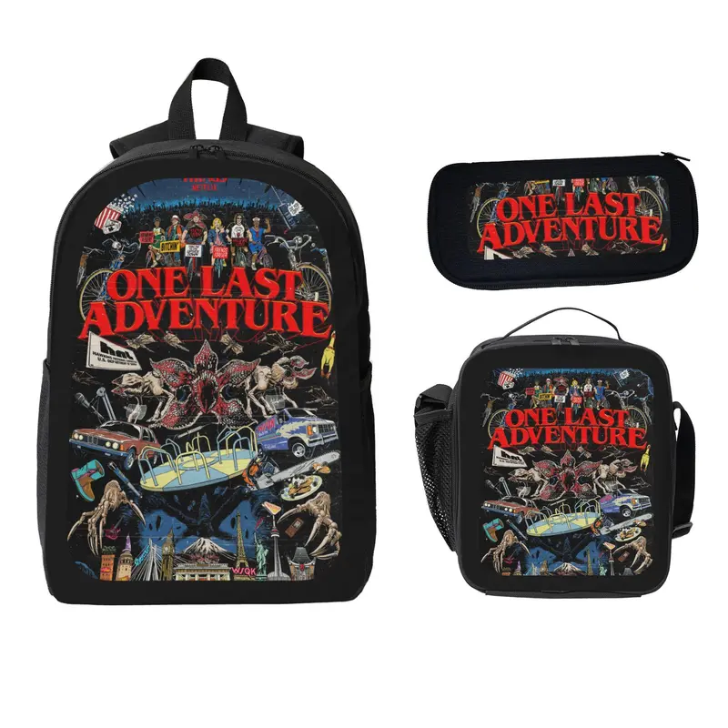 jansport backpack stranger thing X Things Superbreak (White/Black/Red)  The Planet Traveller Stranger things backpack jansport |