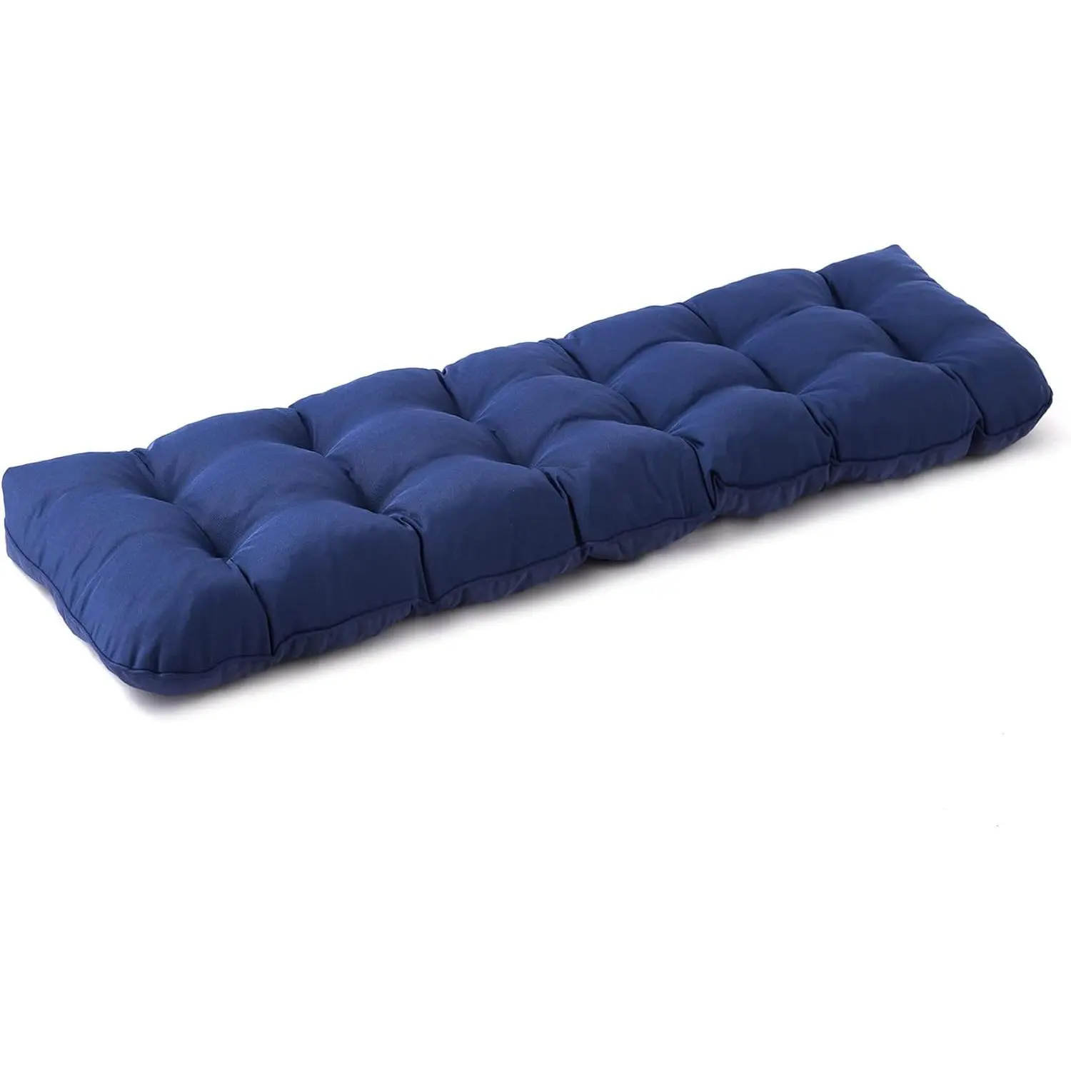 Outdoor Bench Cushion, 48x18x5 Inch, Water-Resistant Bench Cushion for Outdoor/Indoor Furniture, Patio Bench Seat Cushion, Fade Resistant Outdoor Cushions for Porch Swing Couch, Navy Blue