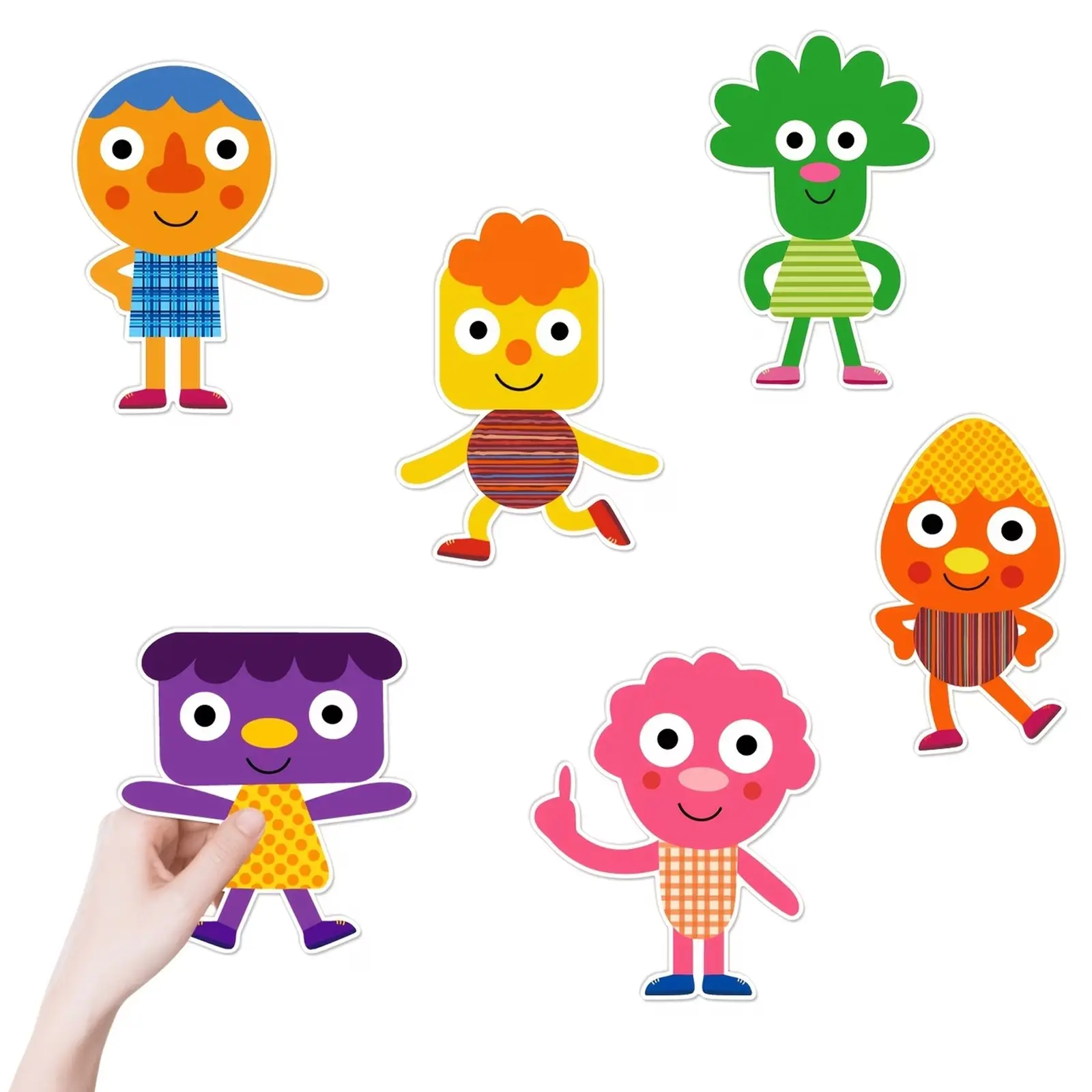 12-Piece Super Simple Songs Felt Teaching Set, Early Education Props for Kindergarten, Preschool Learning Tool, Interactive Classroom Learning, Back-To-School Essential