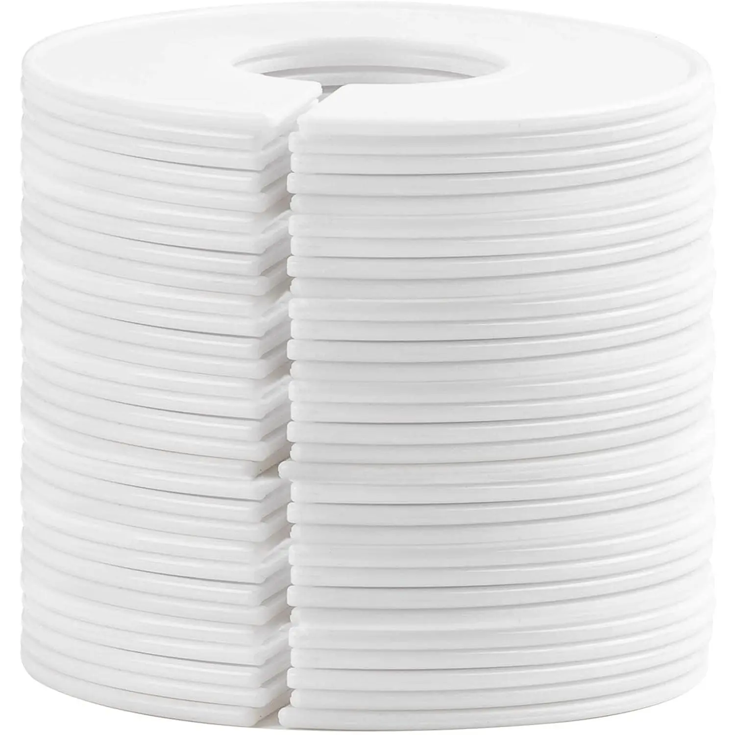 30  Closet Dividers Durable -  Closet Organizer & Storage | White Plastic Rack Dividers, Large Hanger Labels,  Clothes Size Dividers, for Boutique Settings &  Essentials