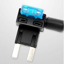 Nilight 120Pcs Mini Blade Fuse and 10Pcs Add-A-Circuit Fuse Holder