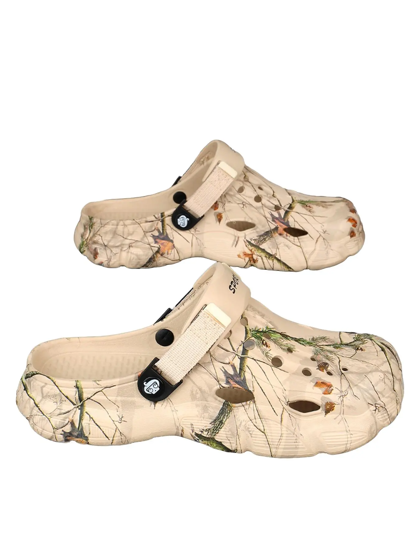 Summer Men's Sandals, New Home Garden Shoes, Comfortable Lightweight, Anti-Slip Soft Sole, Men's Slippers, Print Slides, Casual Footwear
