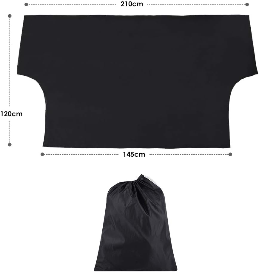 Sun Protector for  Windshield, (82 x  inches) Automotive Exterior Accessories Windshield Cover Snow Ice Hail Protector  Cover Oxford Fabric Heat & Sag-Proof Windshield Frost Cover