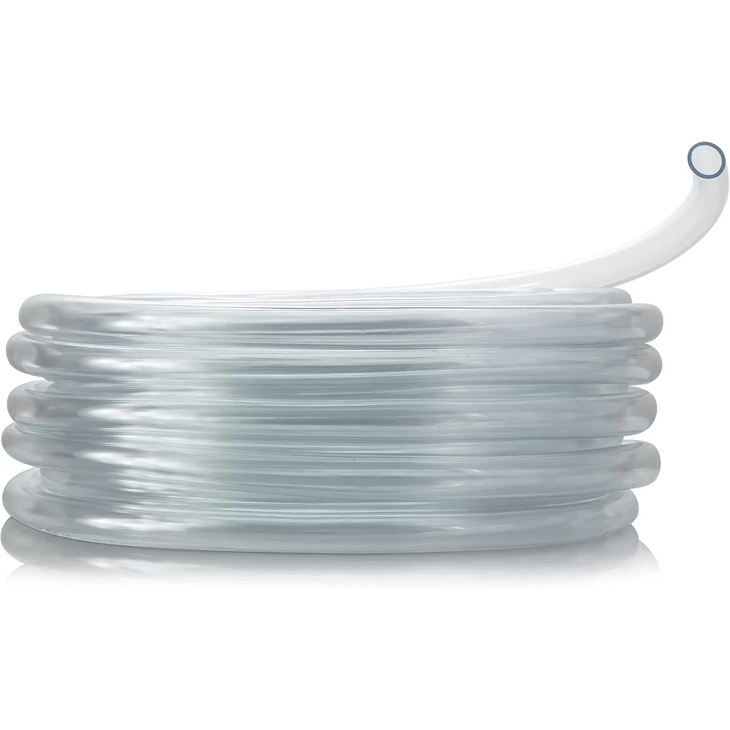 100' PVC Tubing with 3/8" Inside Diameter for Ponds and Fountains, Clear