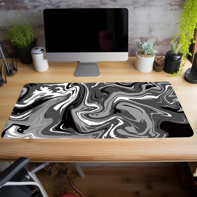 Abstract Mouse Pad, 1 Count Office Accessories Mouse Mat, Non-slip Thickened Keyboard and Mouse Pad, Desk Gaming Pc Accessories for Home Office, Fathers Day Gift, Home Decor Ideas, Gaming Accessories, Gaming Desk Accessory