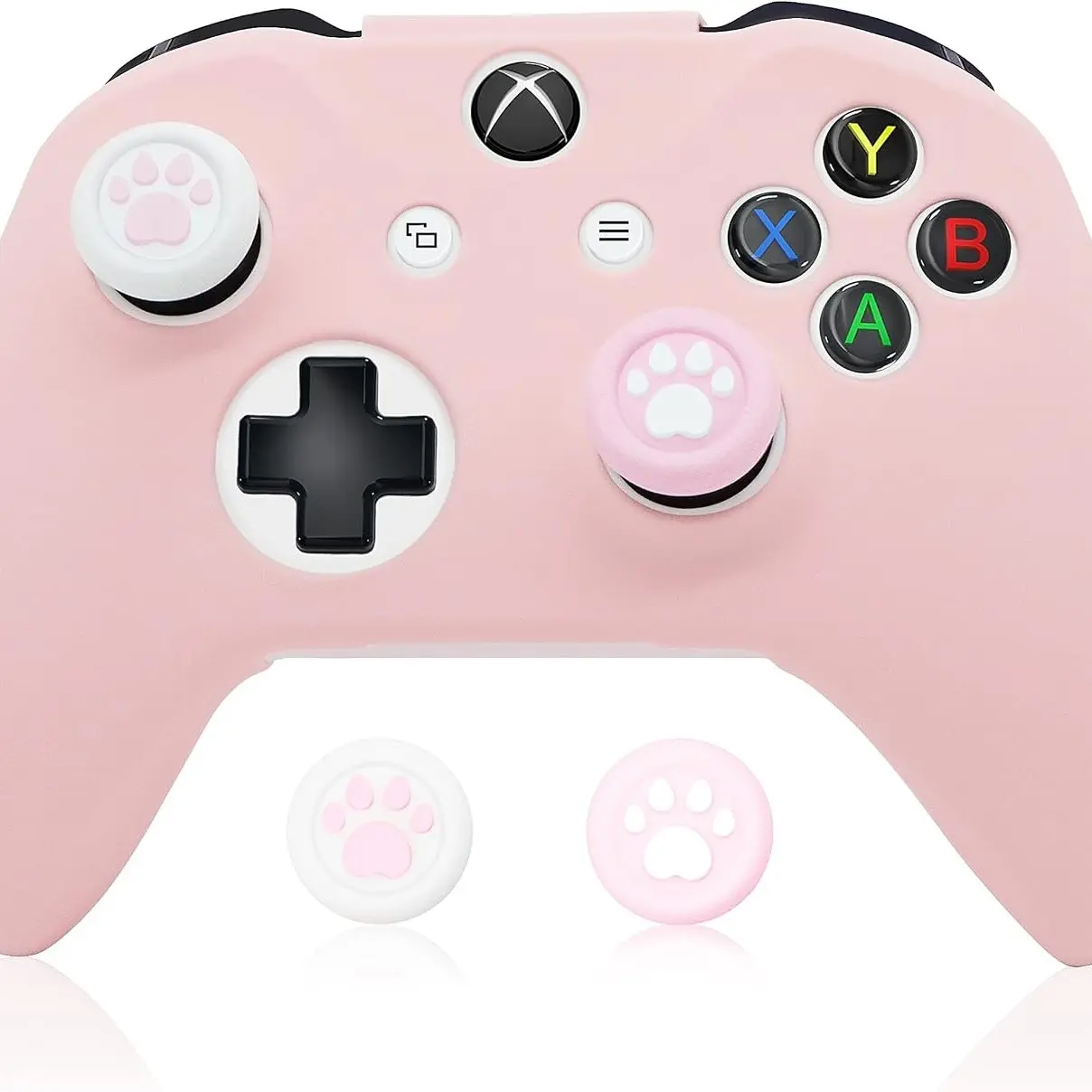 Xbox Series Controller Case, Xbox One Controller Skin Cover, Anti-Slip Silicone Cover Skin, Protective Handle Protector for Gaming Controllers, Controller Accessory