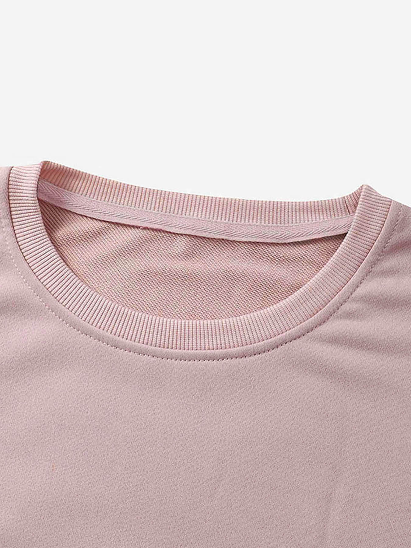 Women's Letter Print Drop Shoulder Longsleeves Sweatshirt, Funny Sweatshirt, Casual Long Sleeve Round Neck Pullover for Spring & Fall, Ladies Clothes for Daily Wear, Womenswear