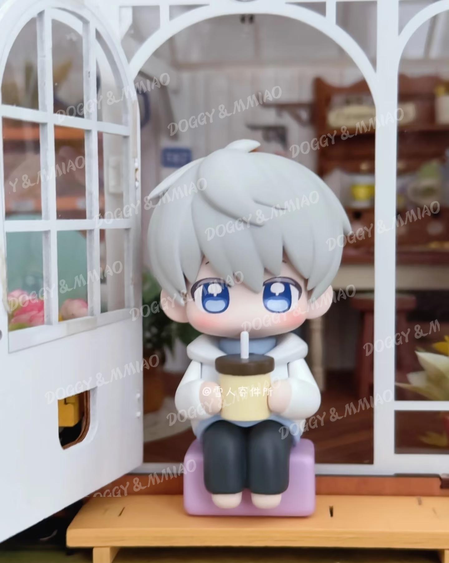 Love and Deepspace Figure Figurine Sylus Rafayel Xavier Zayne Doll Pendant Game Collection Collectable Toys Girls Birthday Gifts