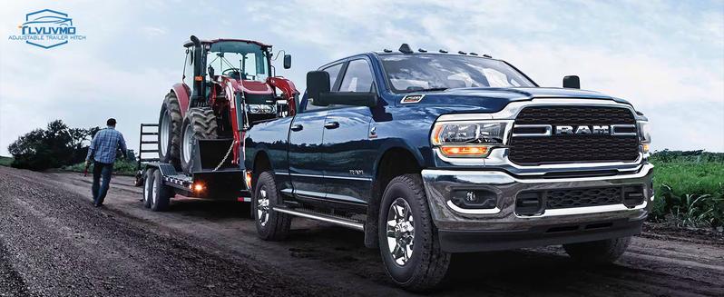 Adjustable Trailer Hitch, 8 Inch Drop Hitch Ball Mount (Fits 2-Inch Receiver), 12,500 LBS GTW, (2" & 2-5/16") Chrome Plated Steels Balls, Aluminum Tow Hitches with Two Anti-Theft Pins Locks