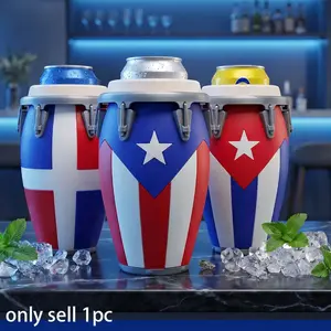 1count Conga-Style Can Holder, Conga Drum Easy Pull Can Stand, Conga Dance Style Cup Rack, Party Cup Holder, Perfect for Parties and Events