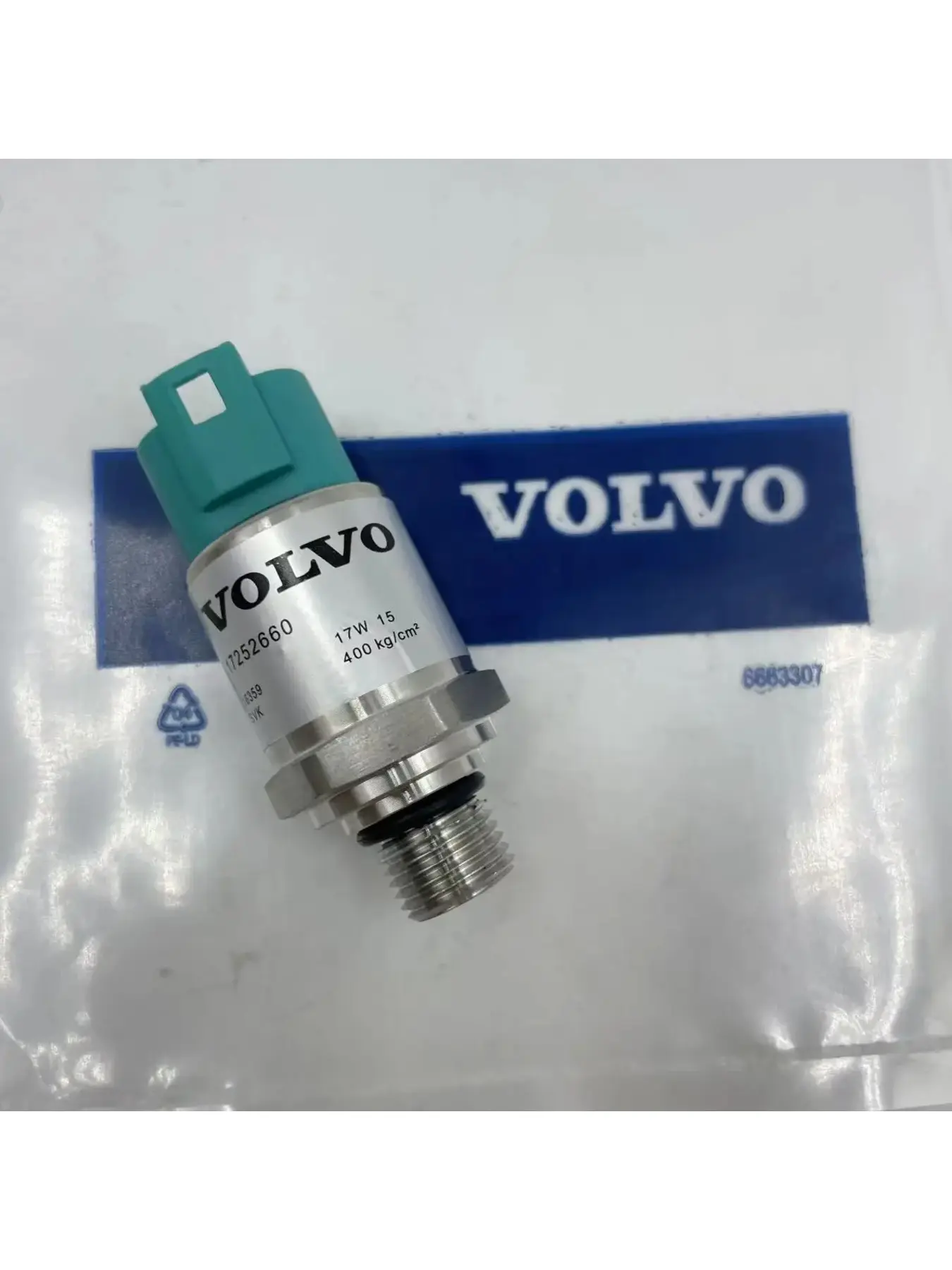 XCWoOshop 17252660 Pressure Sensor Pressure Switch for Volvo EC210 EC240 EC290 EC360 EC380 EC460 EC480 Excavator Spare Parts