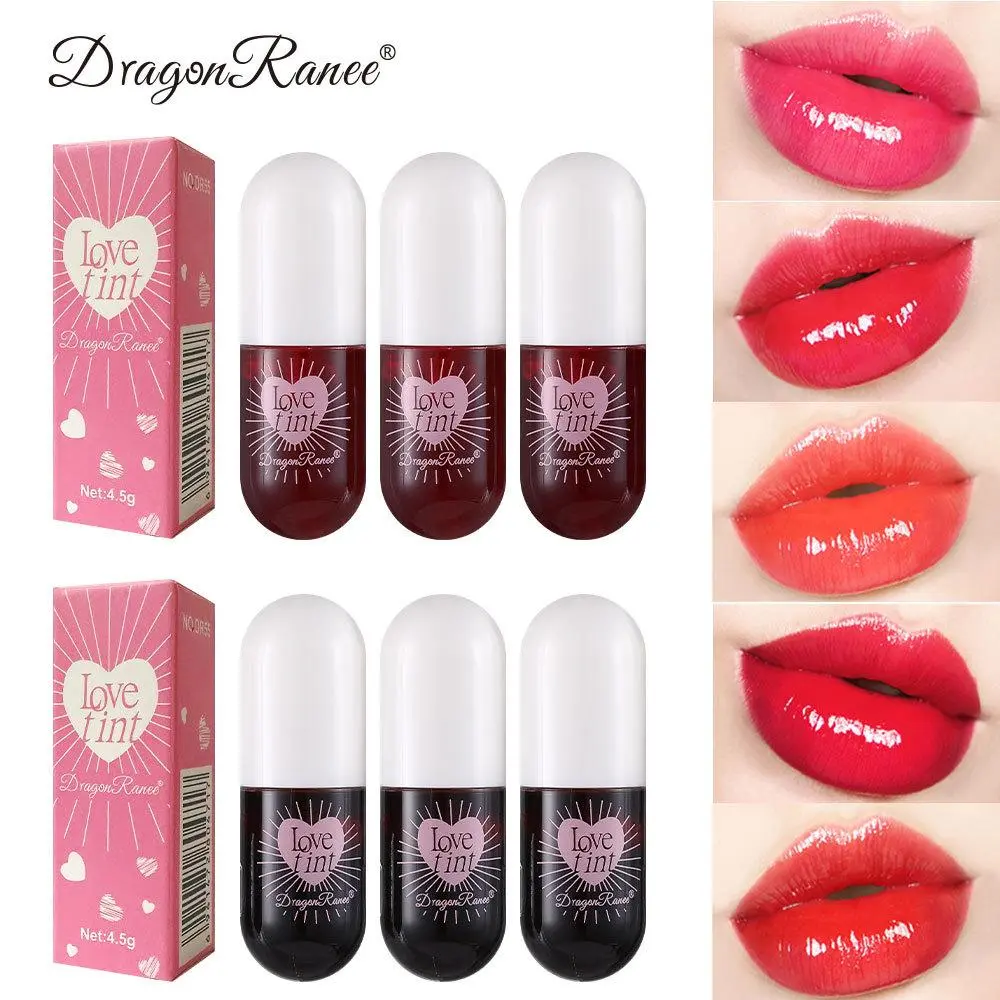 Long Lasting Mirror Lip Gloss, 6 Counts/set Natural  Moisturizing Lip Glaze for Makeup, Glossy Liquid Lipstick, Plumping Lip Oil for Girls & Women