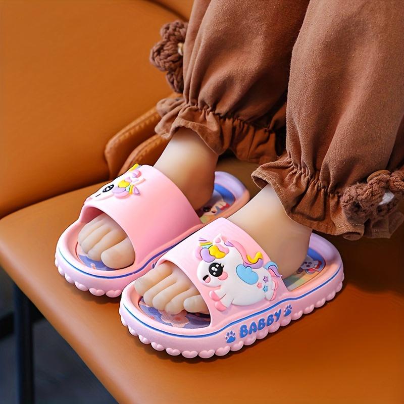 Youngsters' Adorable Bunny Slippers - Non-Slip & Comfy for Indoor/Outdoor Use - Ideal for Boys & Girls, All Seasons（Gift)