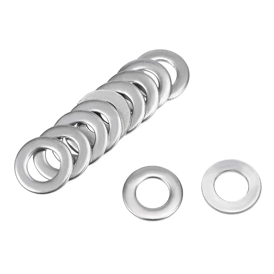 50 count 3/16" x 3/8" x 1/32" 304 Stainless Steel Flat Washer for Screw Bolt