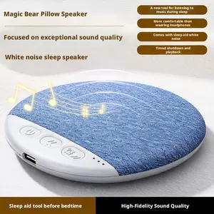 X3pro Pillow Speaker Bluetooth 5.4 Under Pillow Sound Machine - HiFi Stereo White Noise with 30/60/90 Min Timers for Bedroom flat