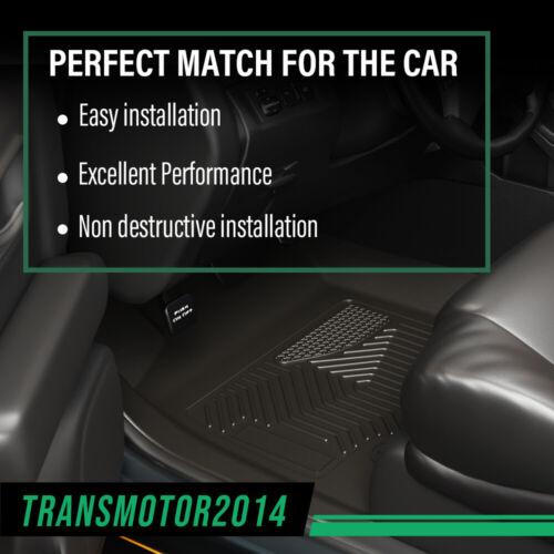 Floor Mats TPE Fit For 2015-24 Ford F-150 F150 Super Crew Cab All Weather Liners Upgraded Version