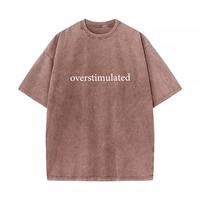 Washed Cotton Tee-Coffee