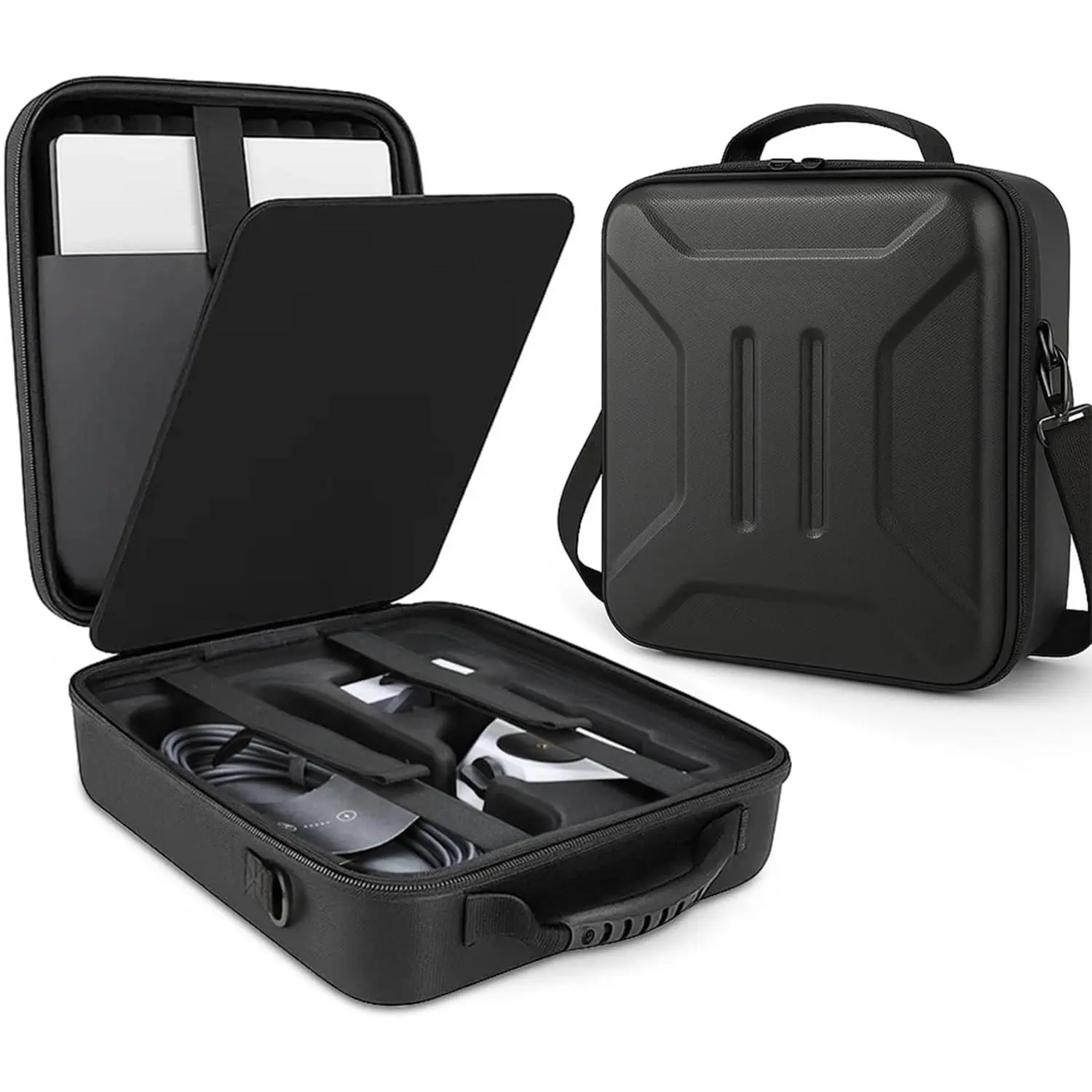 Starlink Mini Case, Shock-Absorbing Drop Protection, 3-in-1 Carry Options Backpack  & Hand, Custom-Fit Protective Slots,  for Camping, RV, Outdoor Adventure & Daily Use