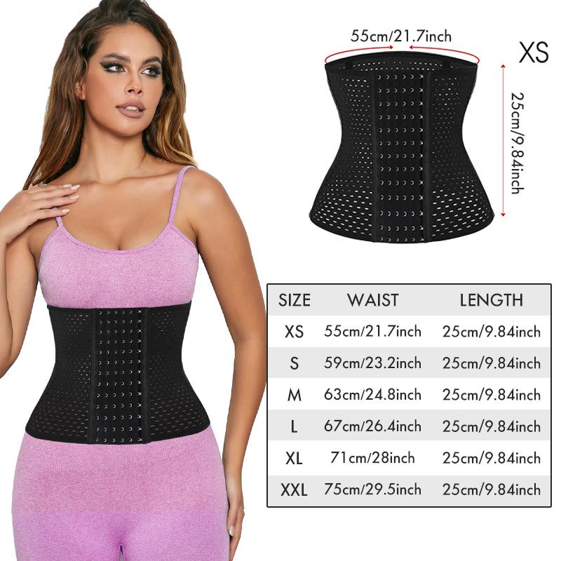 Solid Color Women's Waist Trainer, Tummy Control Body Shaper Wrap, Postpartum Body Shaper, Maternity Supplies