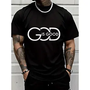 "God is Good" Faith-Based Graphic T-Shirt | Christian Streetwear Short Sleeve Tee for Men & Women