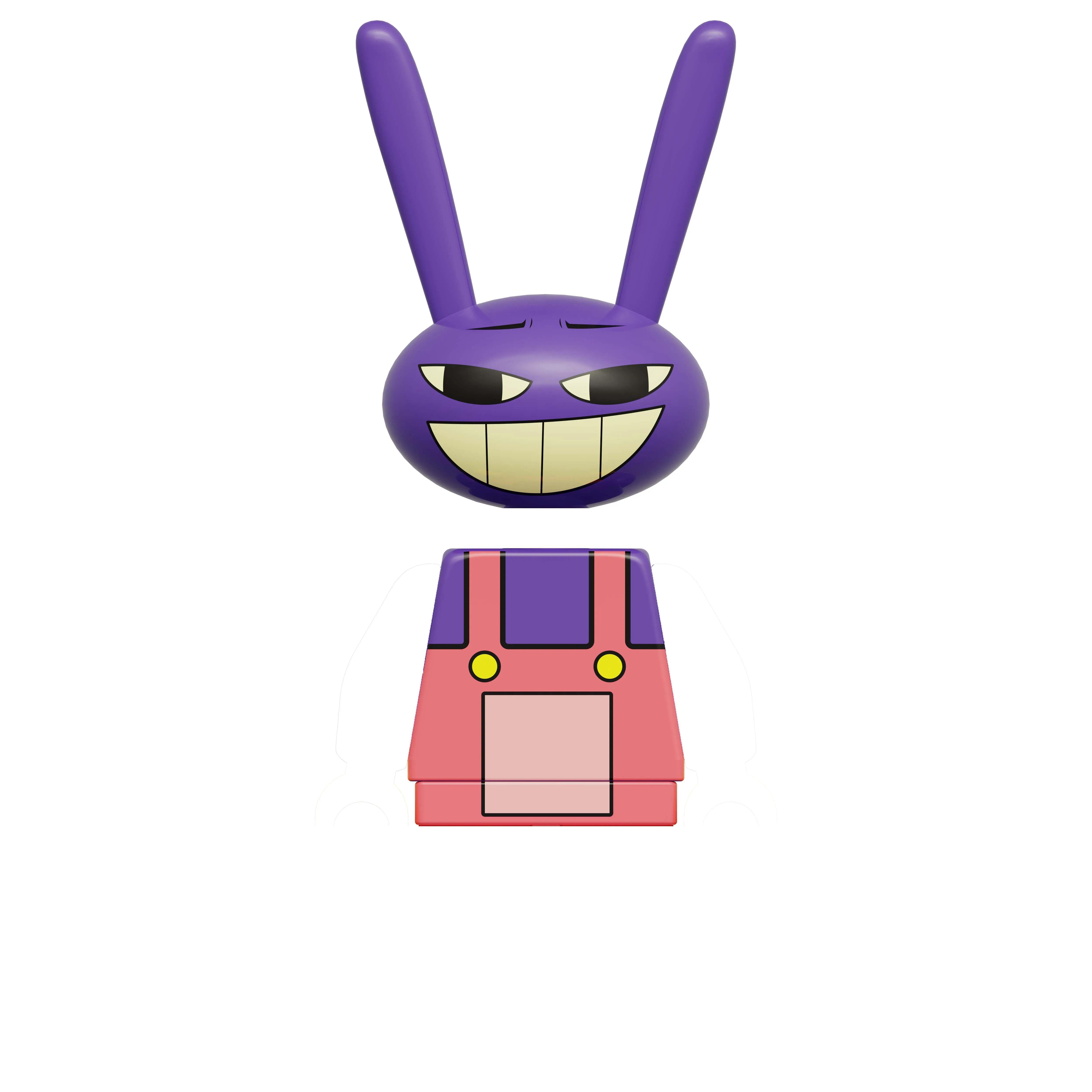 2pcs Zooble Kinger TADC Building Blocks Gangle Pomni Ragatha Jax Caine Kaufmo Anime Figures Mini Blocks Bricks Toys Party Favors