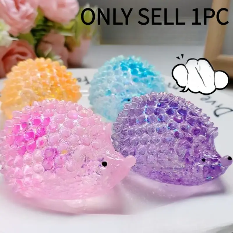 New Creative Malt Sugar Hedgehog Stress Relief Toy, Slow Rebound Animal Sensory Play, Relieves Pressure, Relaxing Fun Gift, Trending Squishy, Cute Animal Squishy