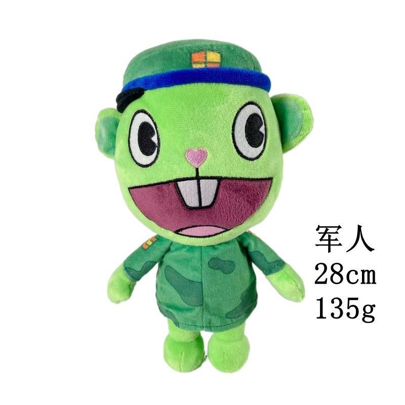 Happy Tree Friends Plush Doll Cartoon Anime Plush Toys Flakey Flippy Soft Pillow Room Decor Doll Gift For Boys Girls