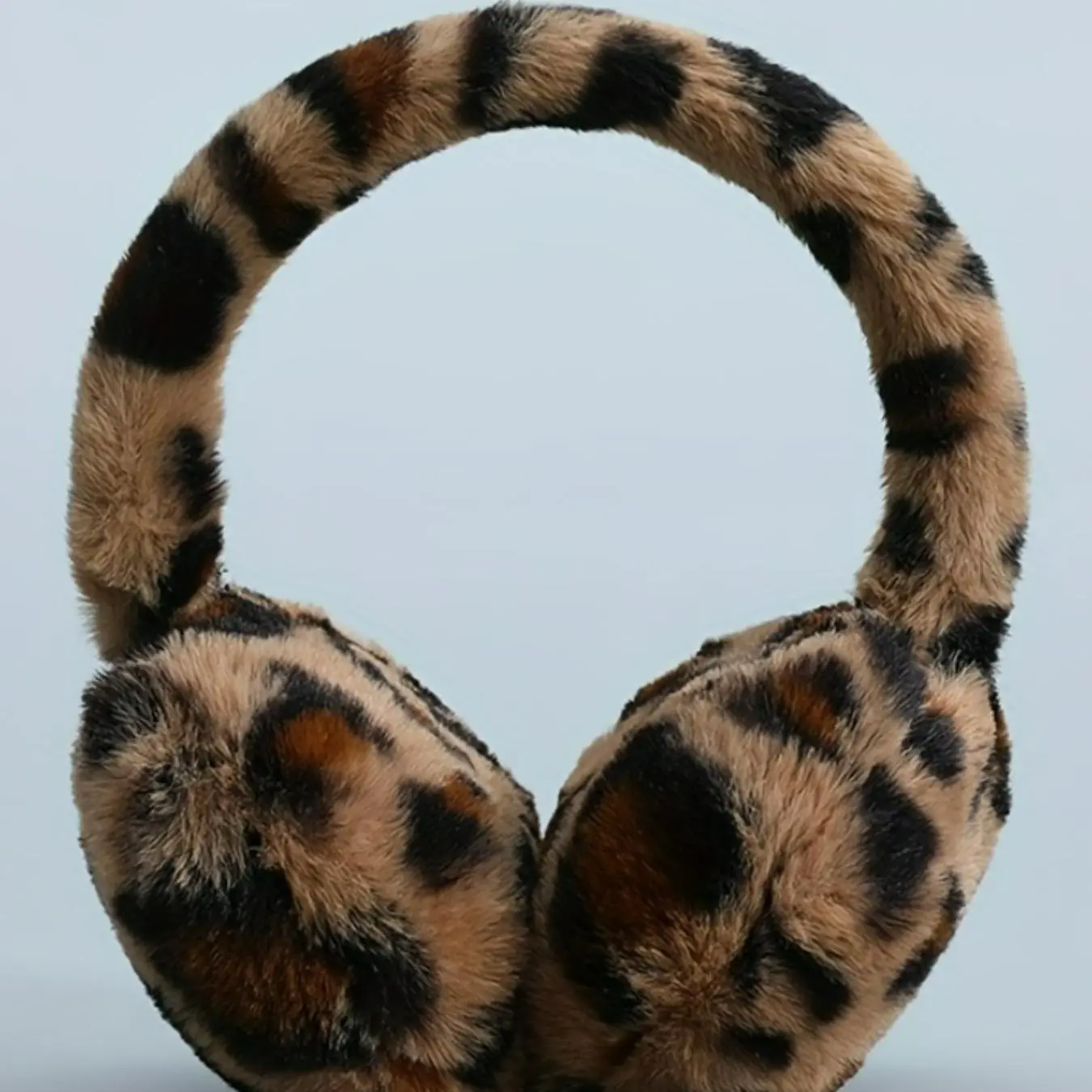 Leopard Print Ear Warmer, Warm and Windproof, Perfect Winter Choice, Ideal Gift for Family and Friends
