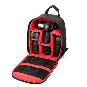 Shockproof Water-Resistant Large Capacity Camera Backpack with Customizable Dividers for Photographers' DSLR, Mirrorless Cameras - Sports & Outdoor Accessories, Travel Use